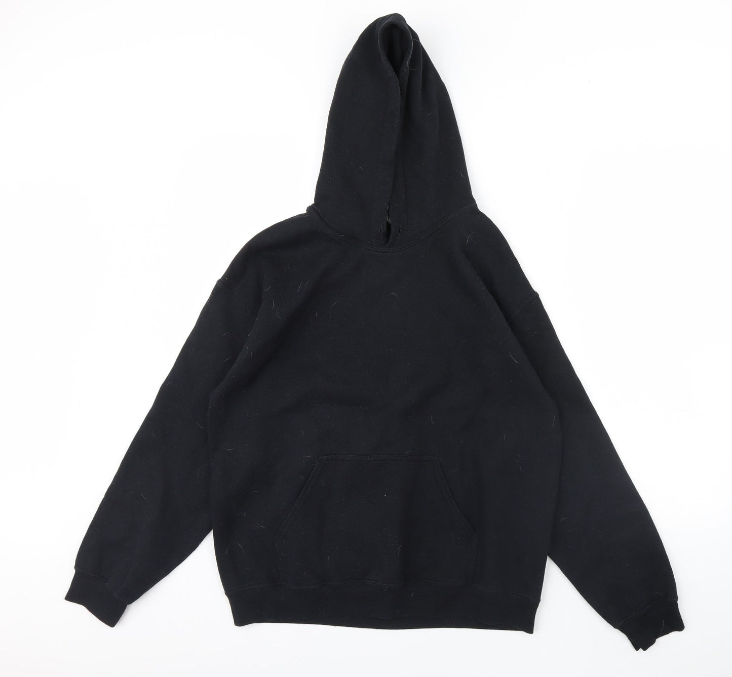 Gildan Mens Black   Pullover Hoodie Size M
