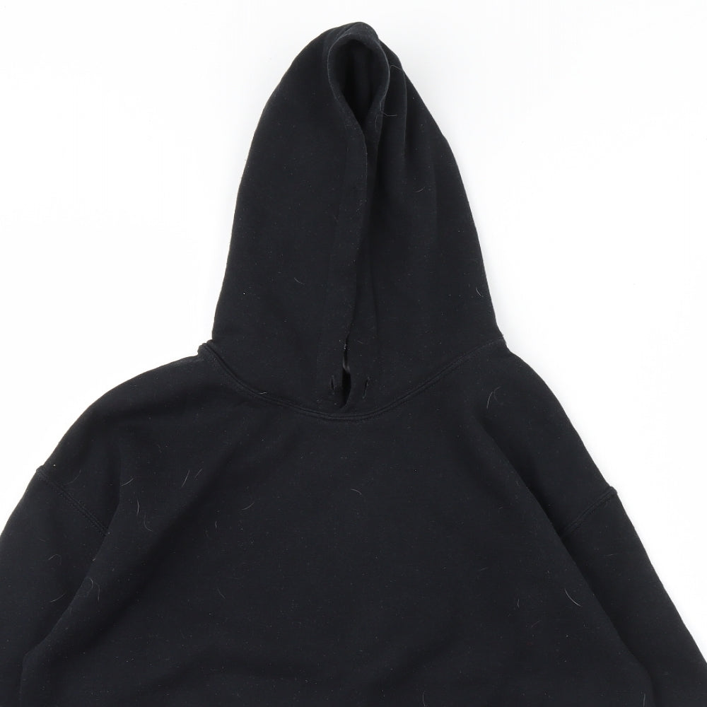 Gildan Mens Black   Pullover Hoodie Size M