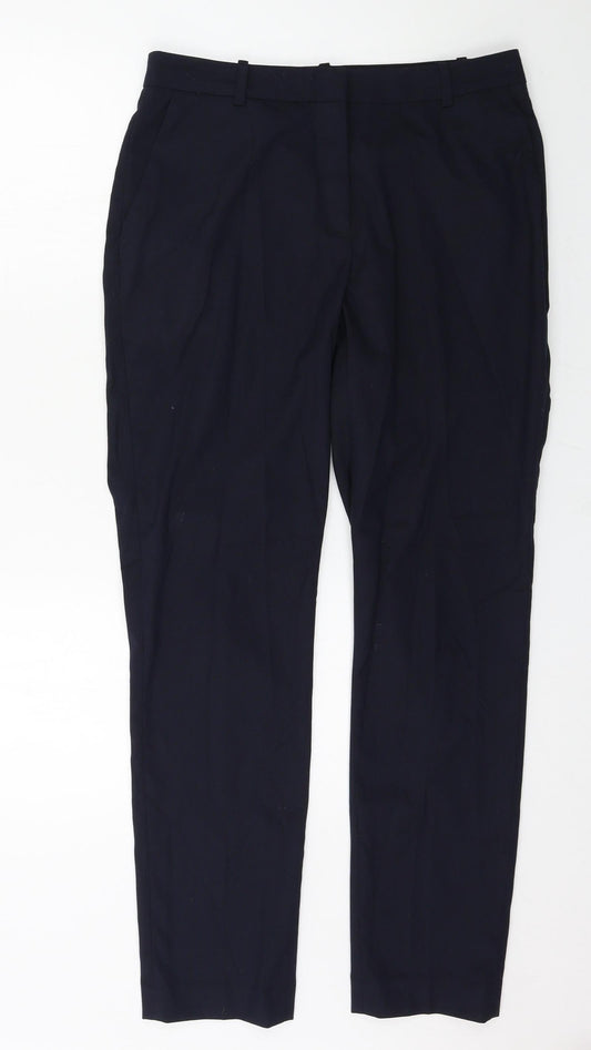 H&M Womens Blue   Trousers  Size 10 L29 in