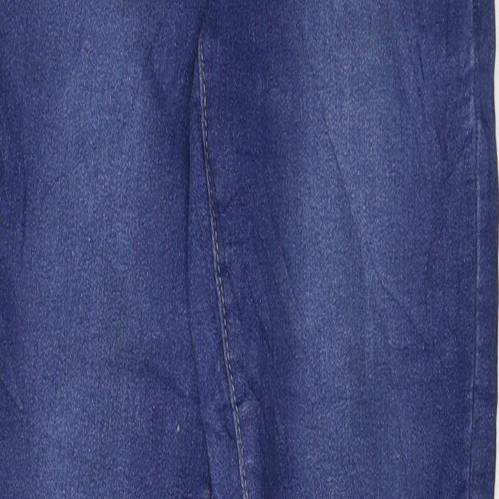 Denim & Co. Womens Blue  Denim Skinny Jeans Size 4 L28 in