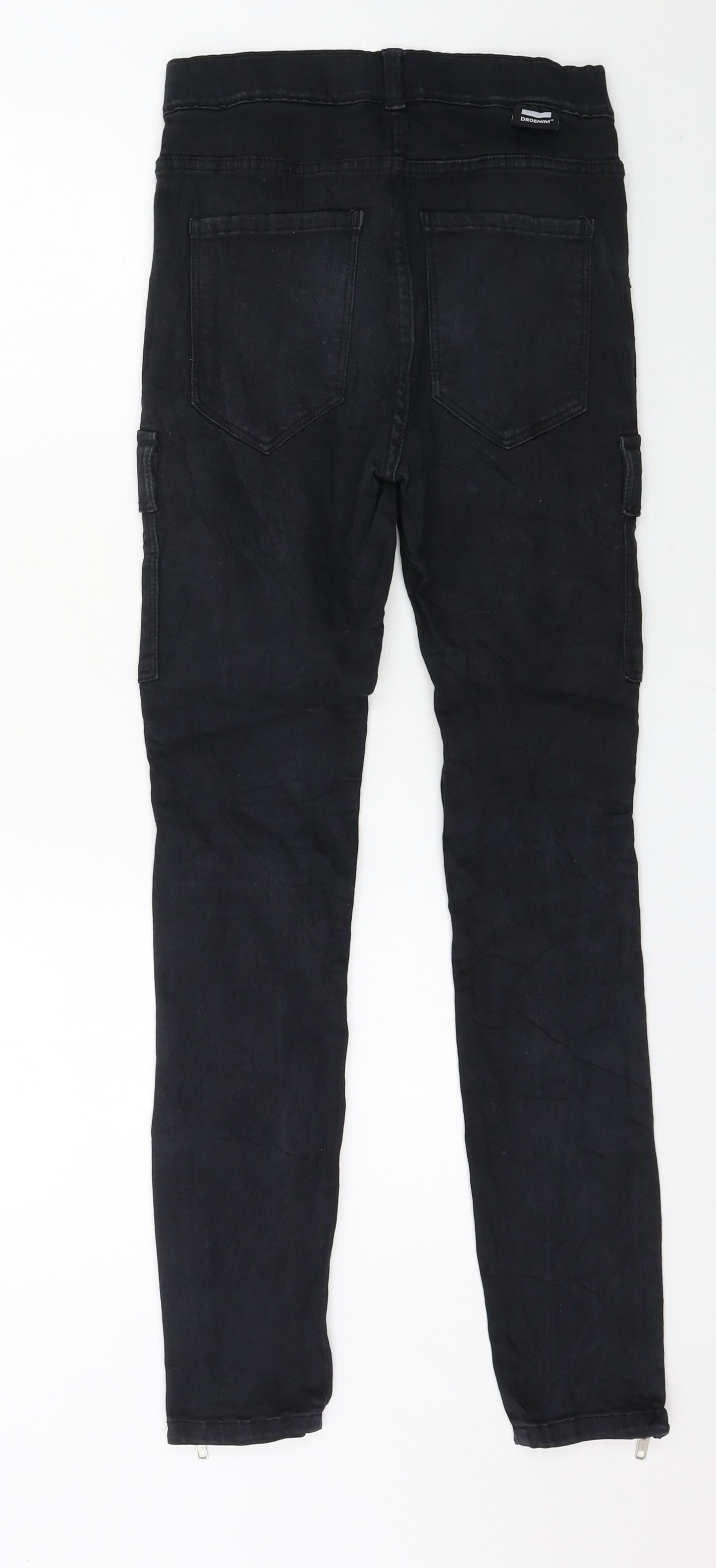 Dr. Denim Womens Black  Denim Skinny Jeans Size 26 in L28 in