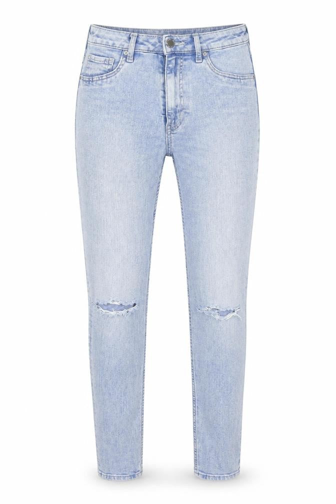 H&M Womens Blue  Denim Skinny Jeans Size 8 L27 in