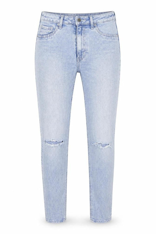 H&M Womens Blue  Denim Skinny Jeans Size 8 L27 in