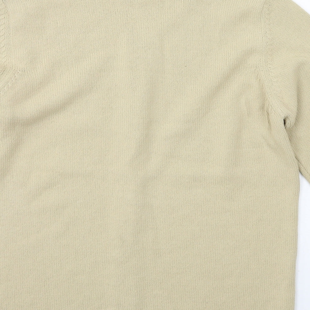 Cotswold Womens Beige  Knit Pullover Jumper Size 8