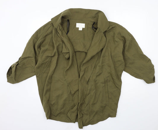 H&M Womens Green   Jacket  Size XS