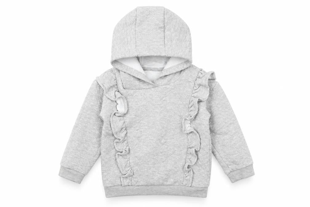 Matalan Boys Grey  Jersey Pullover Hoodie Size 2-3 Years
