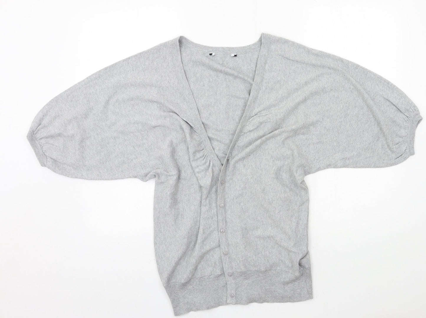 Debenhams Womens Green  Knit Cardigan Jumper Size 14