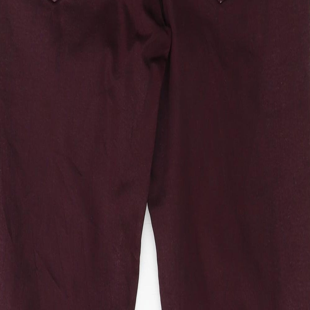 Zara Womens Purple  Denim Skinny Jeans Size 30 in L25 in