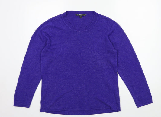 Bonmarché Womens Blue  Knit Pullover Jumper Size 12