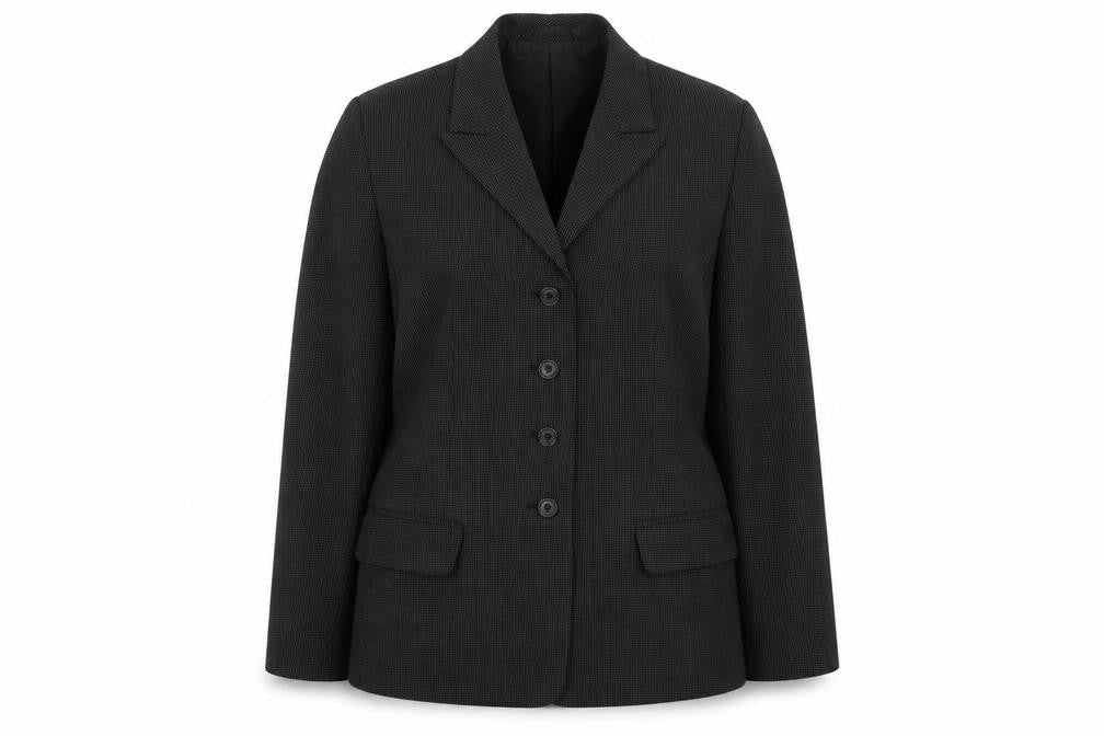 Next Womens Black Striped  Jacket Suit Jacket Size 12