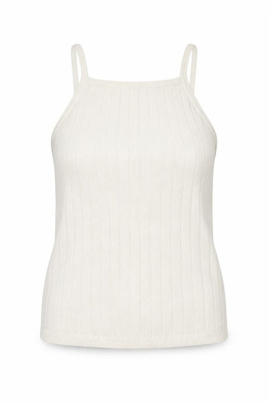 Atmosphere Womens White  Knit Basic Tank Size 14