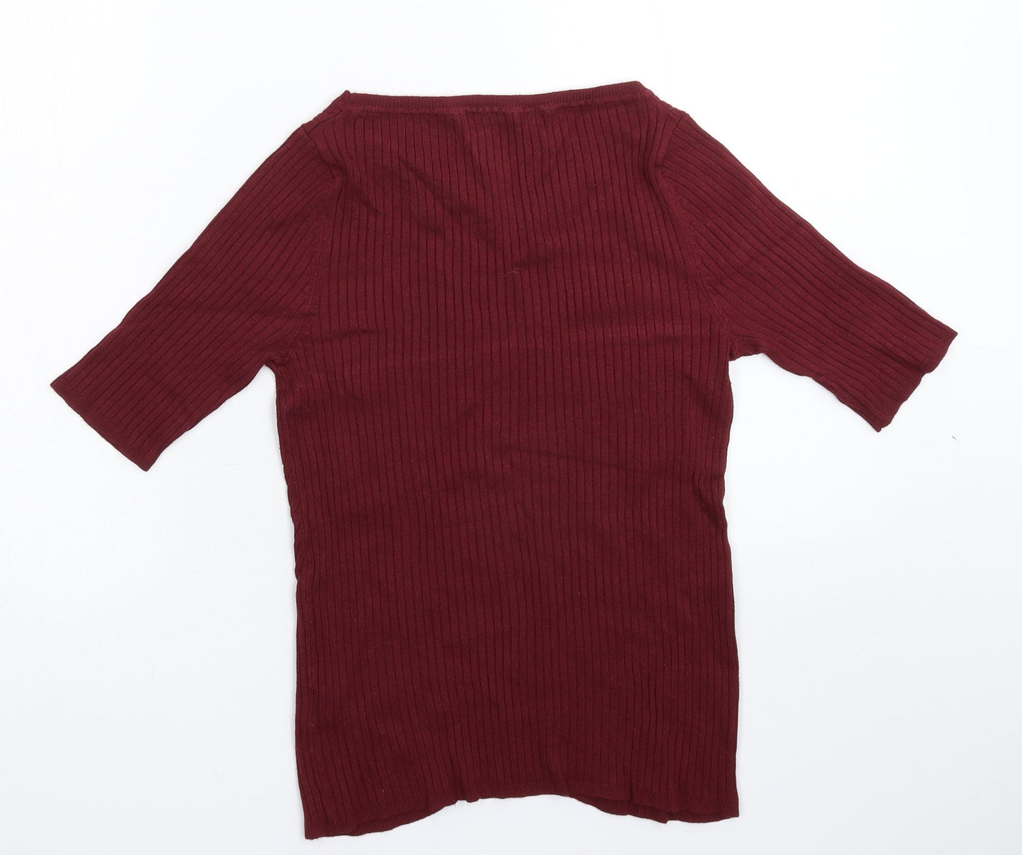 Marks and Spencer Womens Brown  Knit Pullover Jumper Size 12