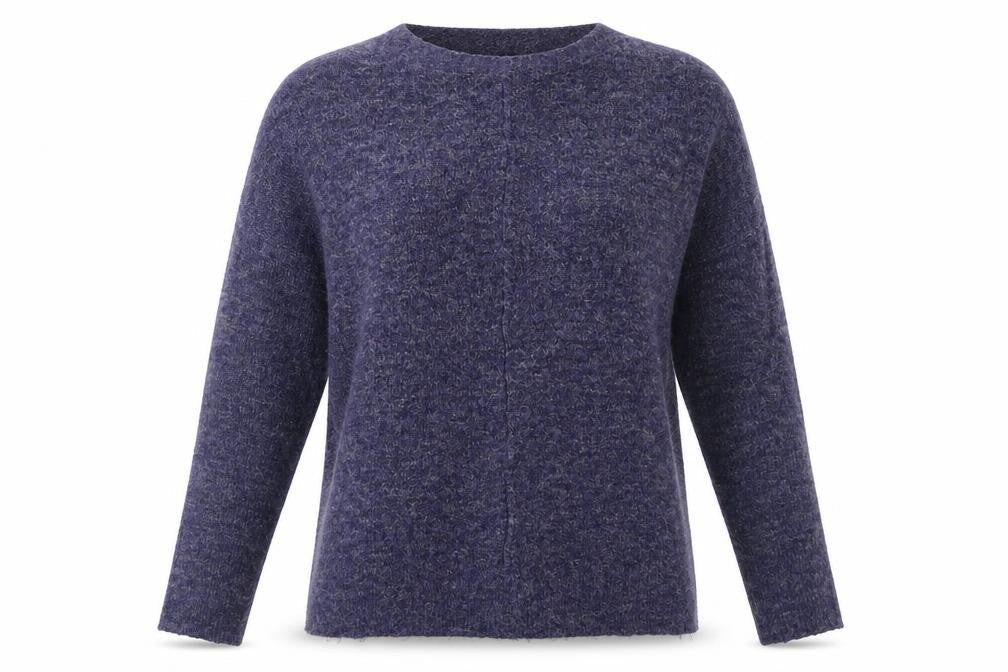 Papaya Womens Blue  Knit Pullover Jumper Size M