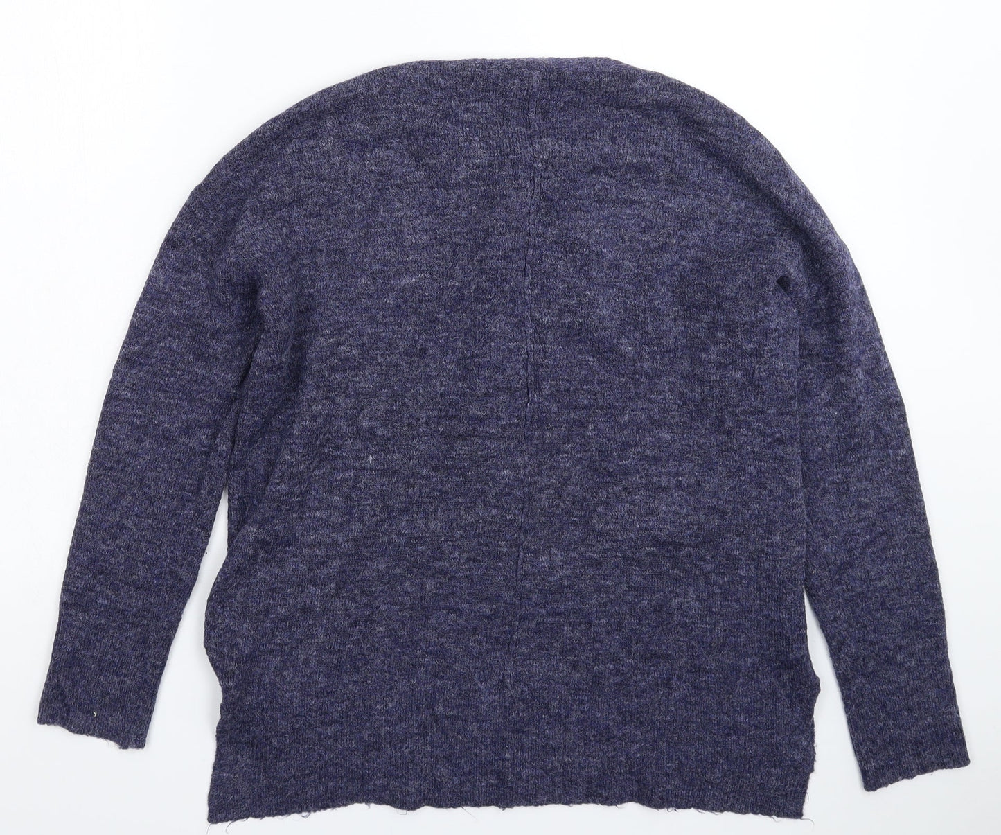 Papaya Womens Blue  Knit Pullover Jumper Size M