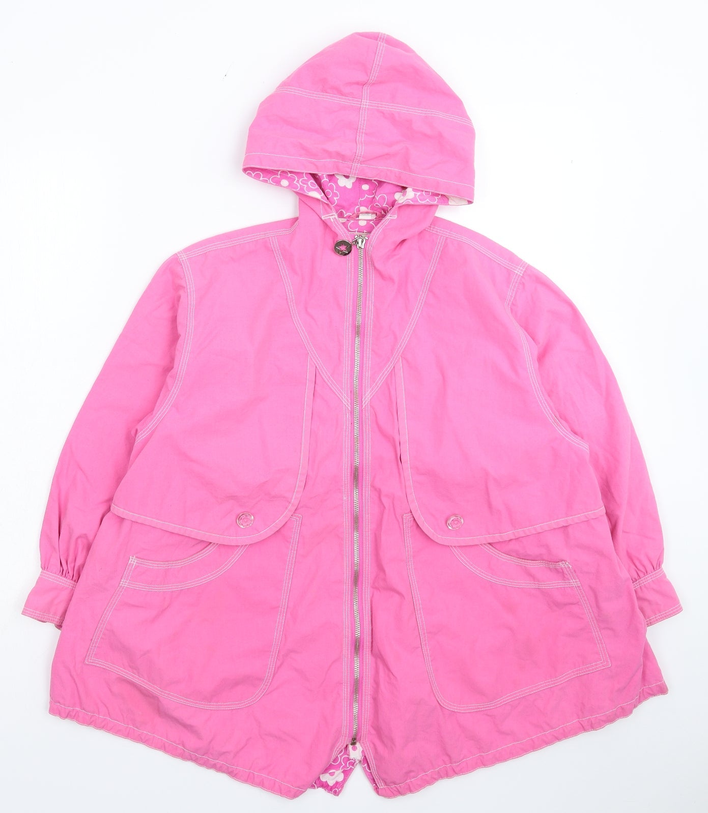 Top Five Girls Pink   Jacket Coat Size 9 Years