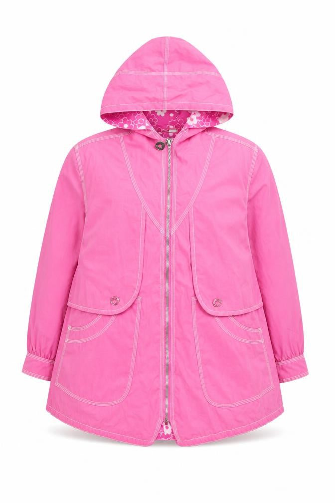 Top Five Girls Pink   Jacket Coat Size 9 Years