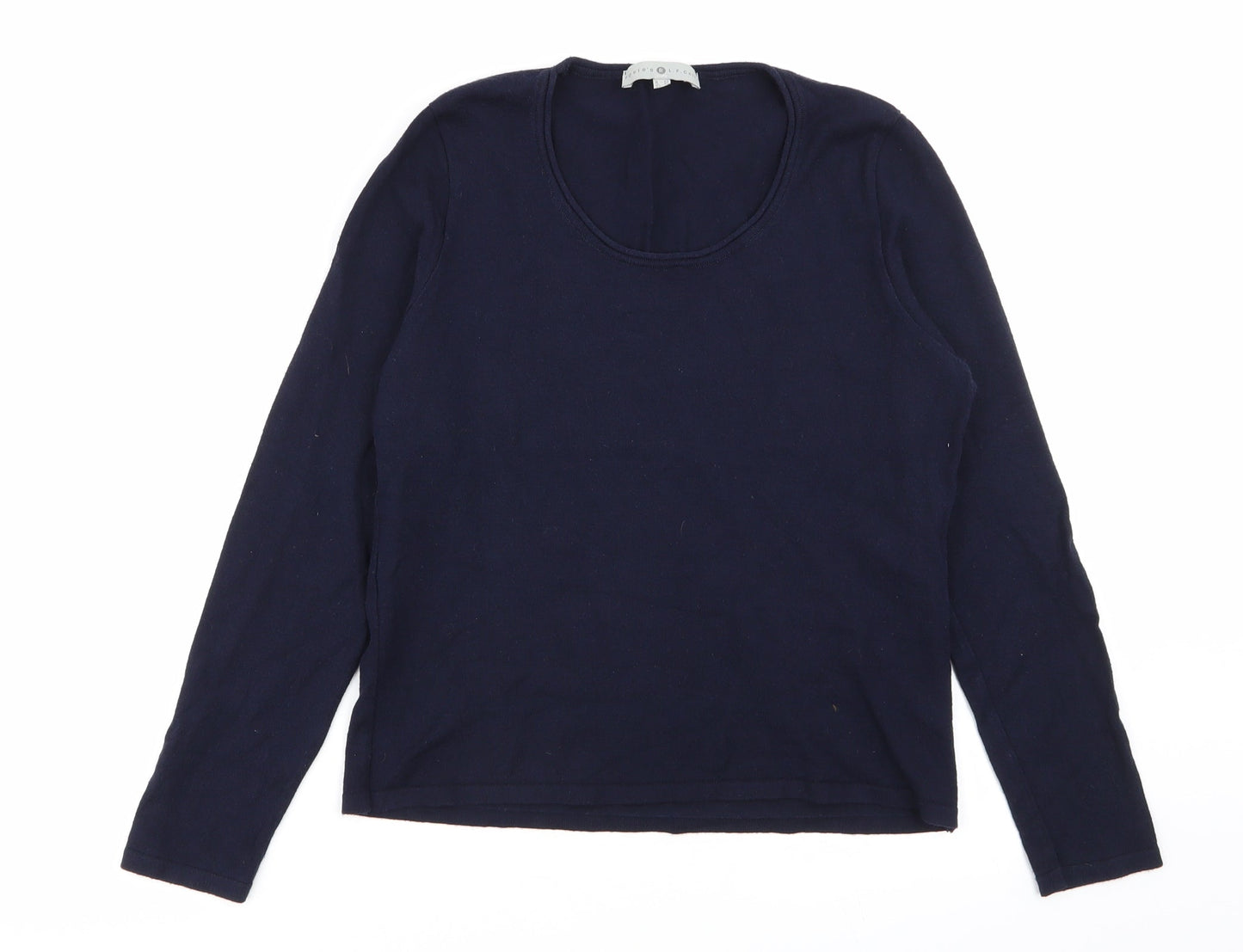 rosies Womens Blue   Basic T-Shirt Size 14