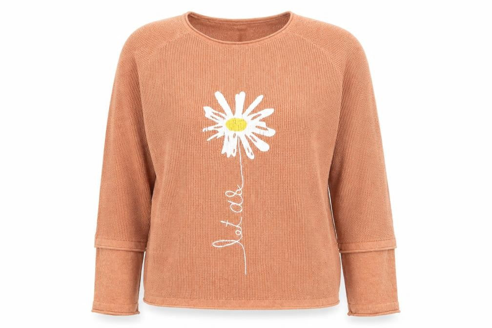 SheIn Womens Brown   Pullover Jumper Size XL