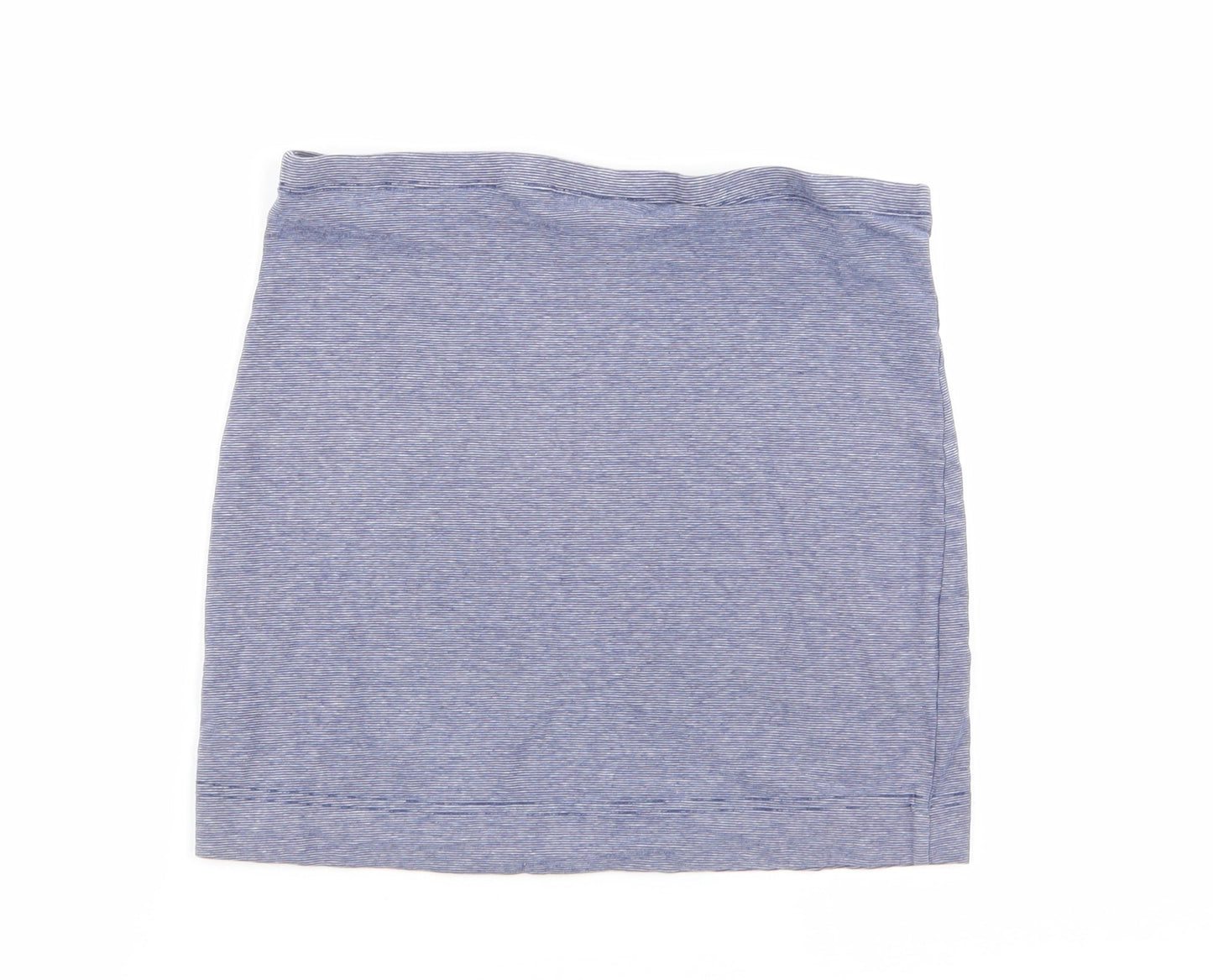 H&M Womens Blue Striped  Basic Tank Size 6