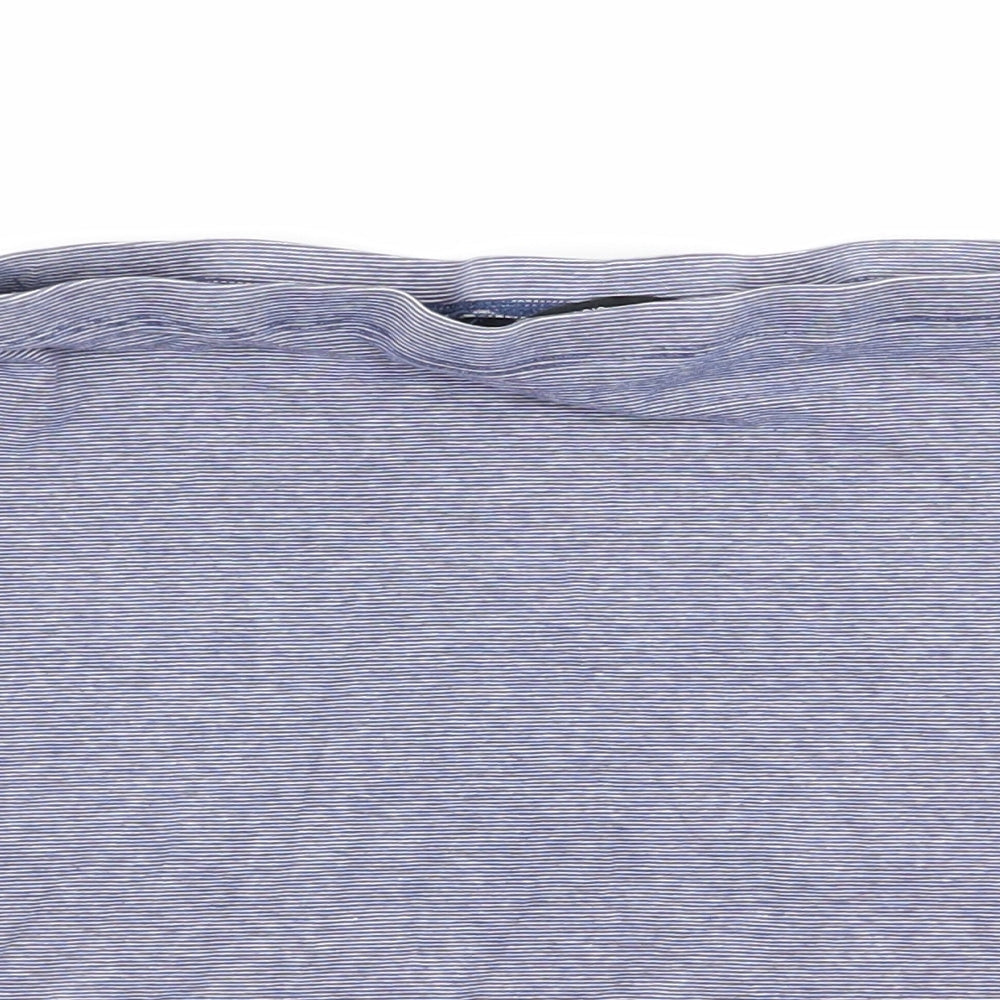 H&M Womens Blue Striped  Basic Tank Size 6