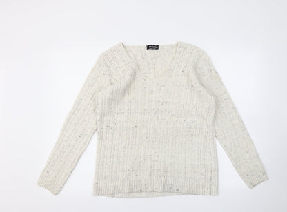 PULSE  Womens Ivory   Pullover Jumper Size S
