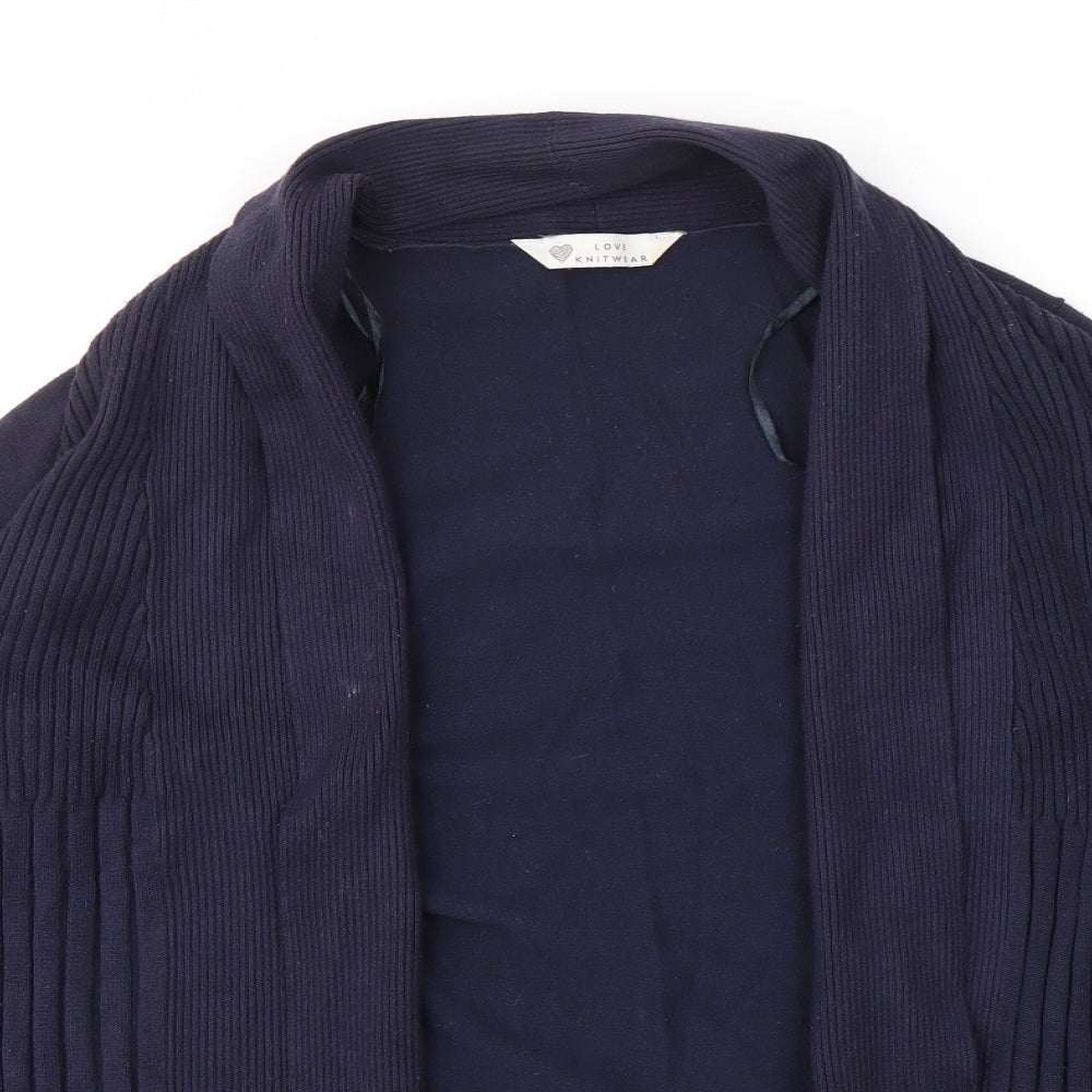 BHS  Womens Blue   Cardigan Jumper Size 10
