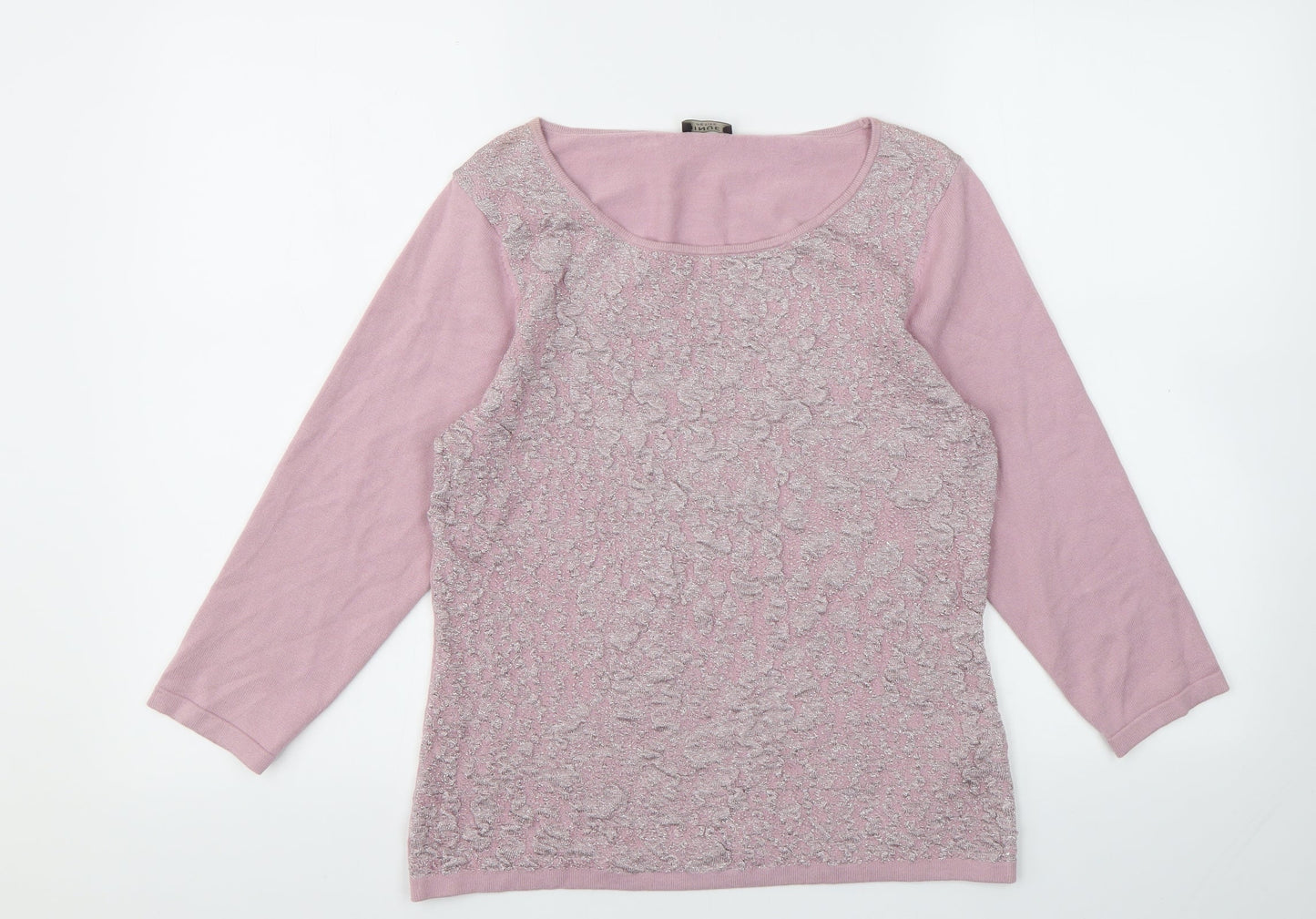 Minuet Womens Pink   Basic T-Shirt Size S