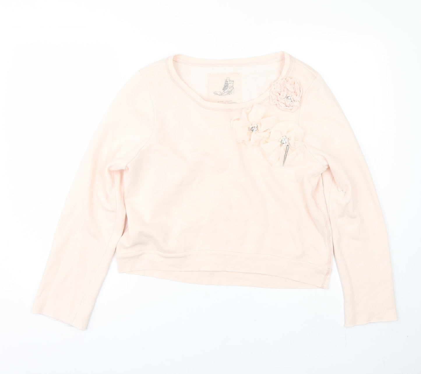 River Island Womens Pink   Pullover Sweatshirt Size 16
