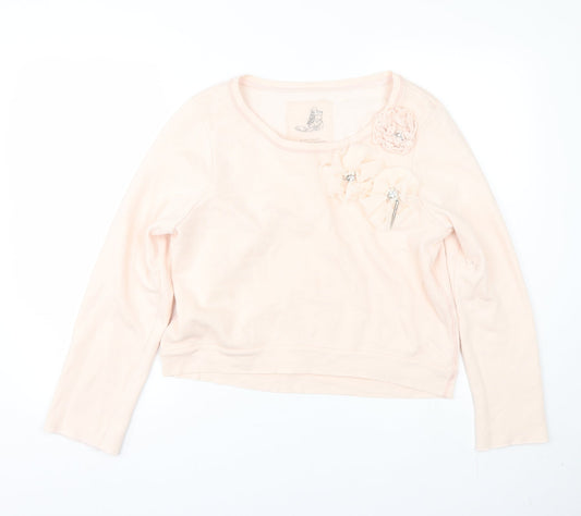 River Island Womens Pink   Pullover Sweatshirt Size 16