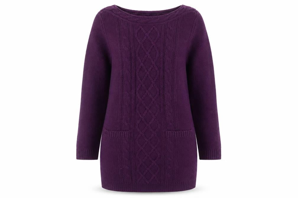 BHS Womens Purple   Pullover Jumper Size 12
