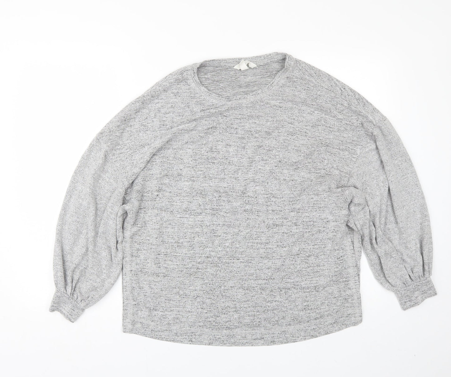 H&M Womens Grey   Pullover Jumper Size M