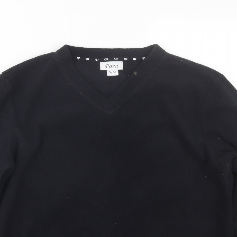Para Womens Black   Top Pyjama Top Size S