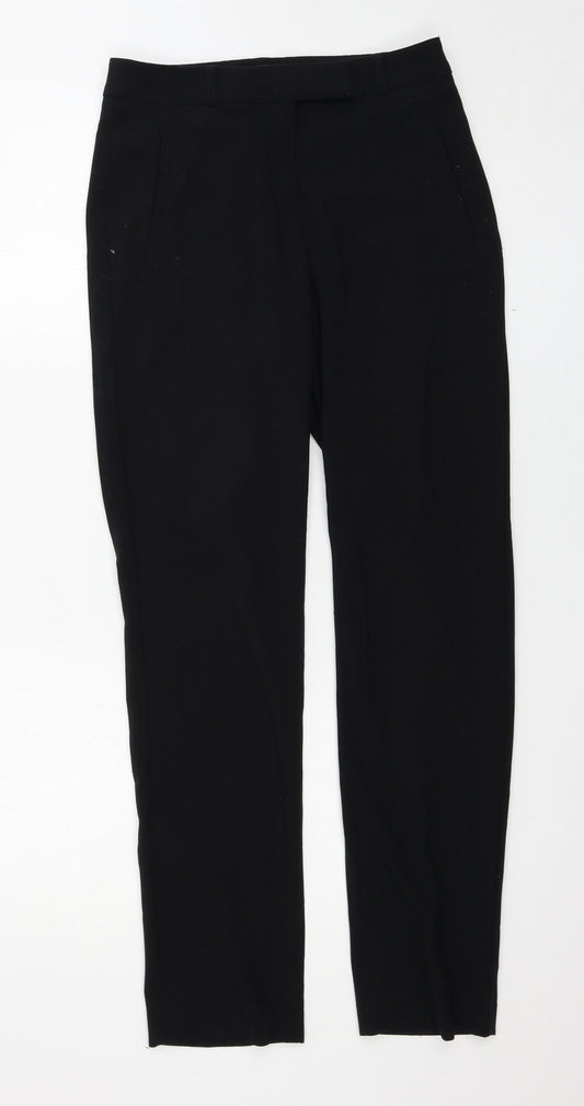 Marks and Spencer Womens Black   Trousers  Size 8 L30 in