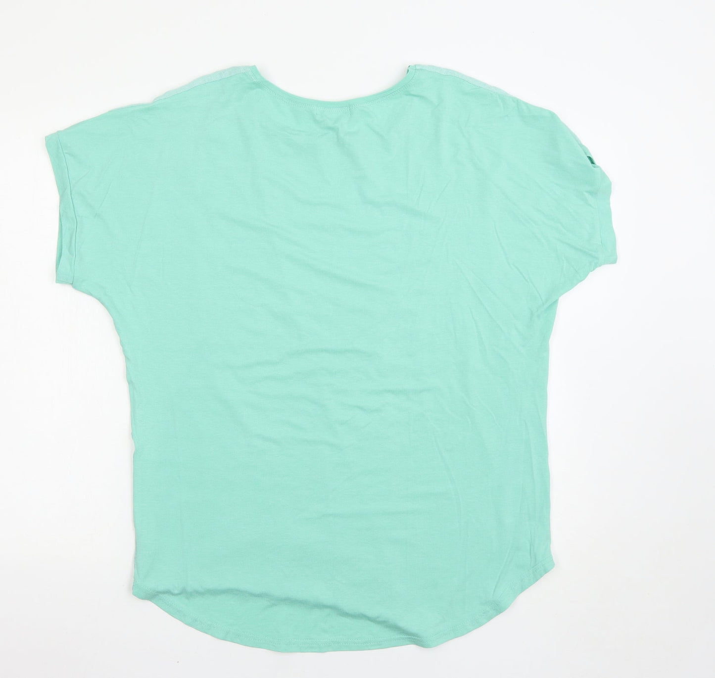 Misumi Womens Green   Basic T-Shirt Size M