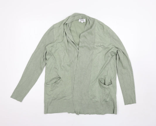 Eleven Womens Green   Cardigan Jumper Size M