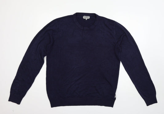 worley Mens Blue   Pullover Jumper Size L