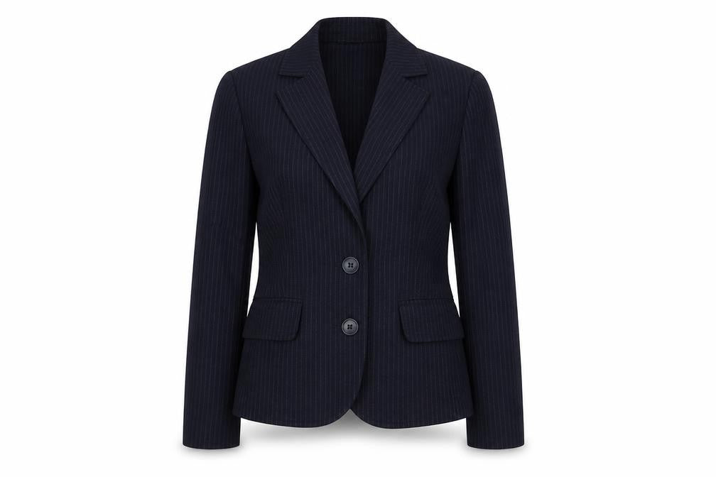 wrap Womens Blue   Jacket Blazer Size 10