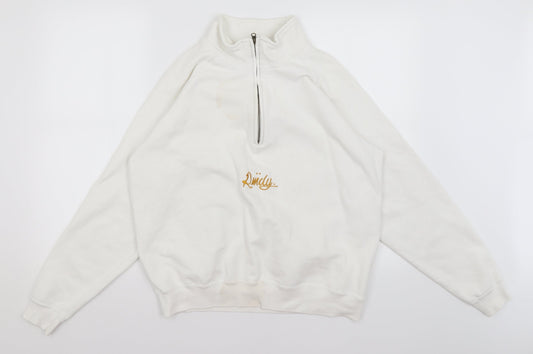 RMDY Womens White   Pullover Jumper Size M