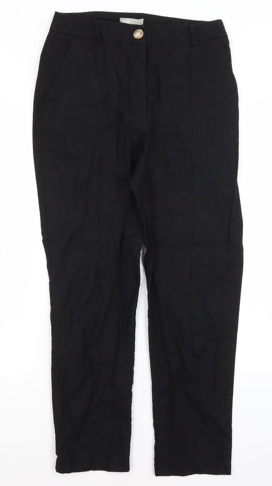 ASOS Womens Black   Trousers  Size 10 L26 in