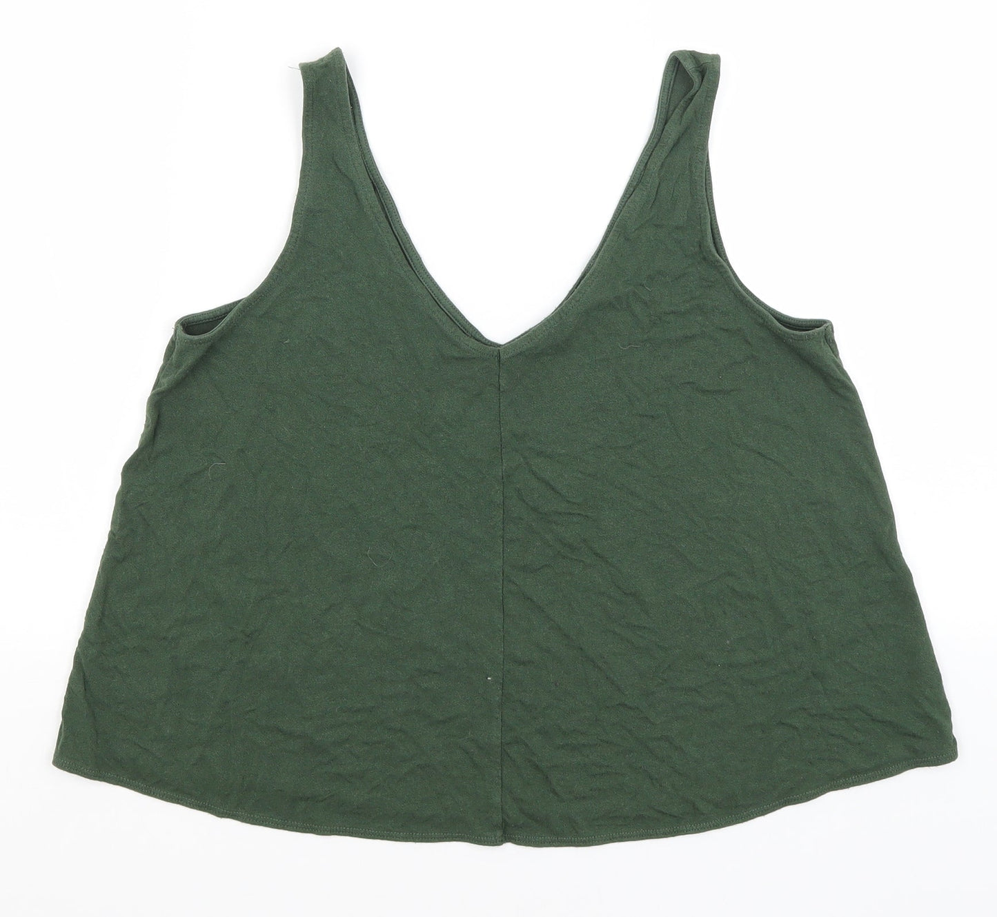 Topshop Womens Green   Basic Tank Size 10