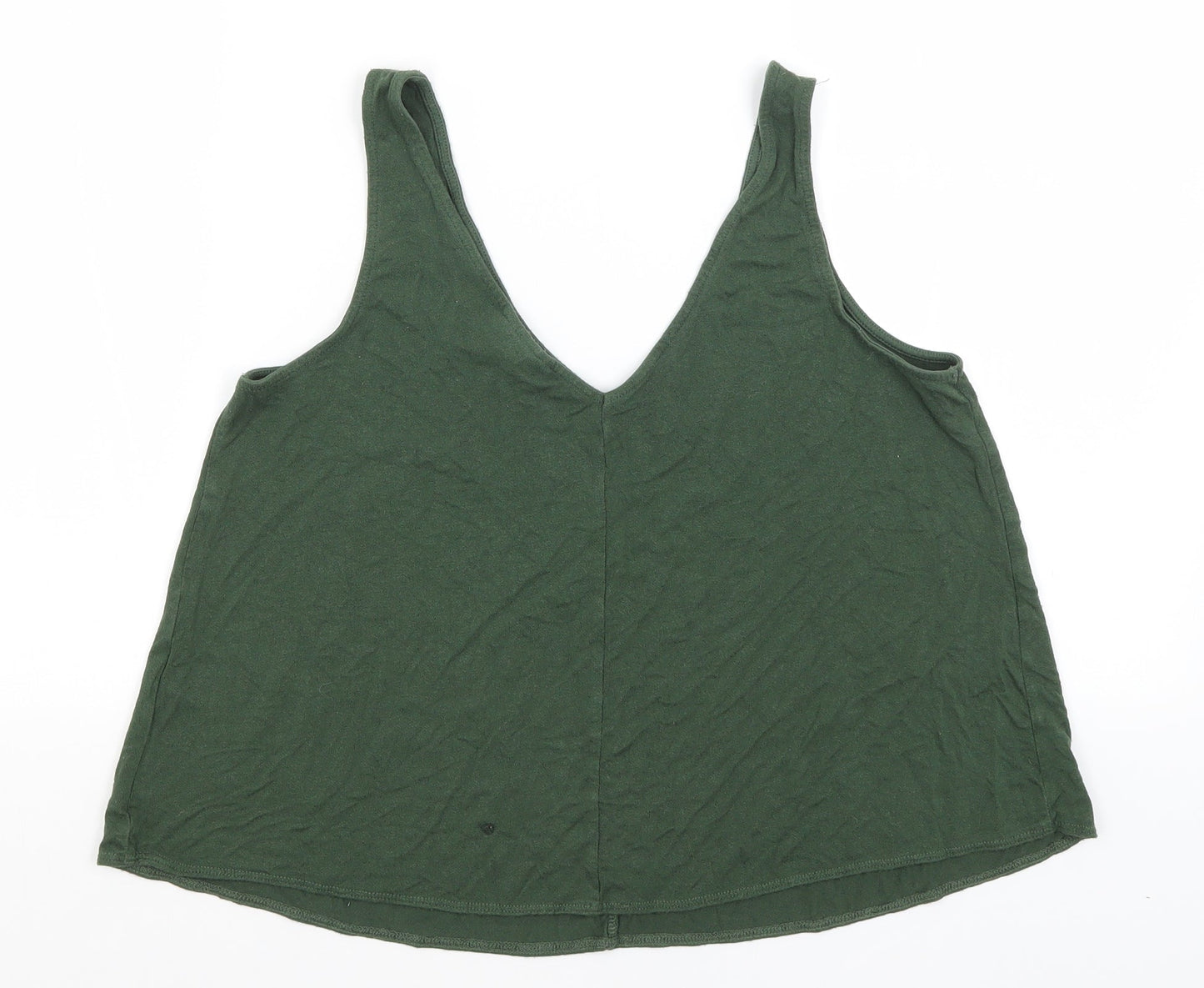 Topshop Womens Green   Basic Tank Size 10