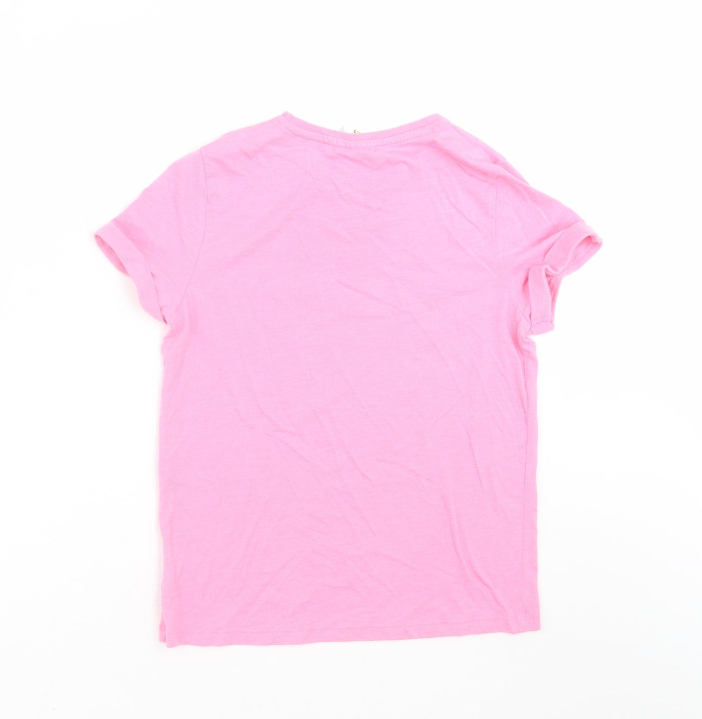 TESCO Girls Pink   Basic T-Shirt Size 10-11 Years  - Buzz lightyear