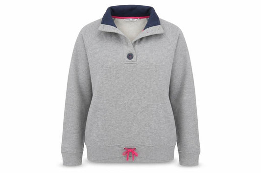 Amoretti Womens Grey   Pullover Sweatshirt Size M