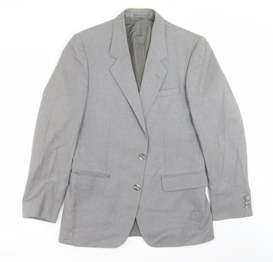 Burton Mens Grey   Jacket Suit Jacket Size 38