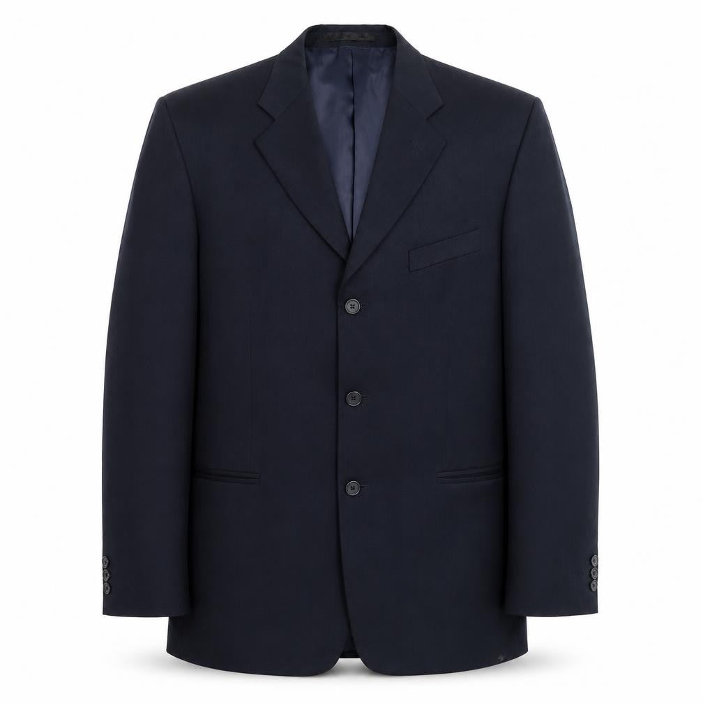 SAVATINI Mens Blue   Jacket Suit Jacket Size 42