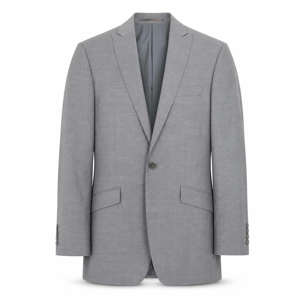 Ventuno Mens Grey   Jacket Suit Jacket Size 40