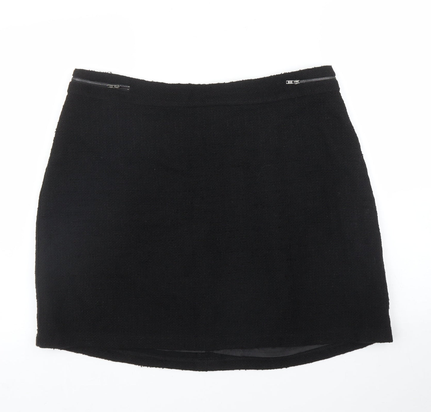 Preworn Womens Black   Straight & Pencil Skirt Size L