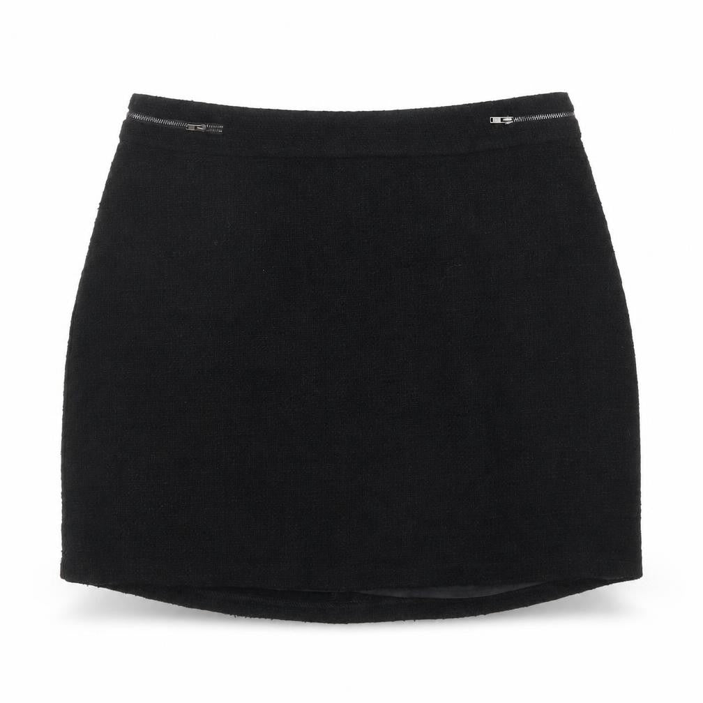 Preworn Womens Black   Straight & Pencil Skirt Size L