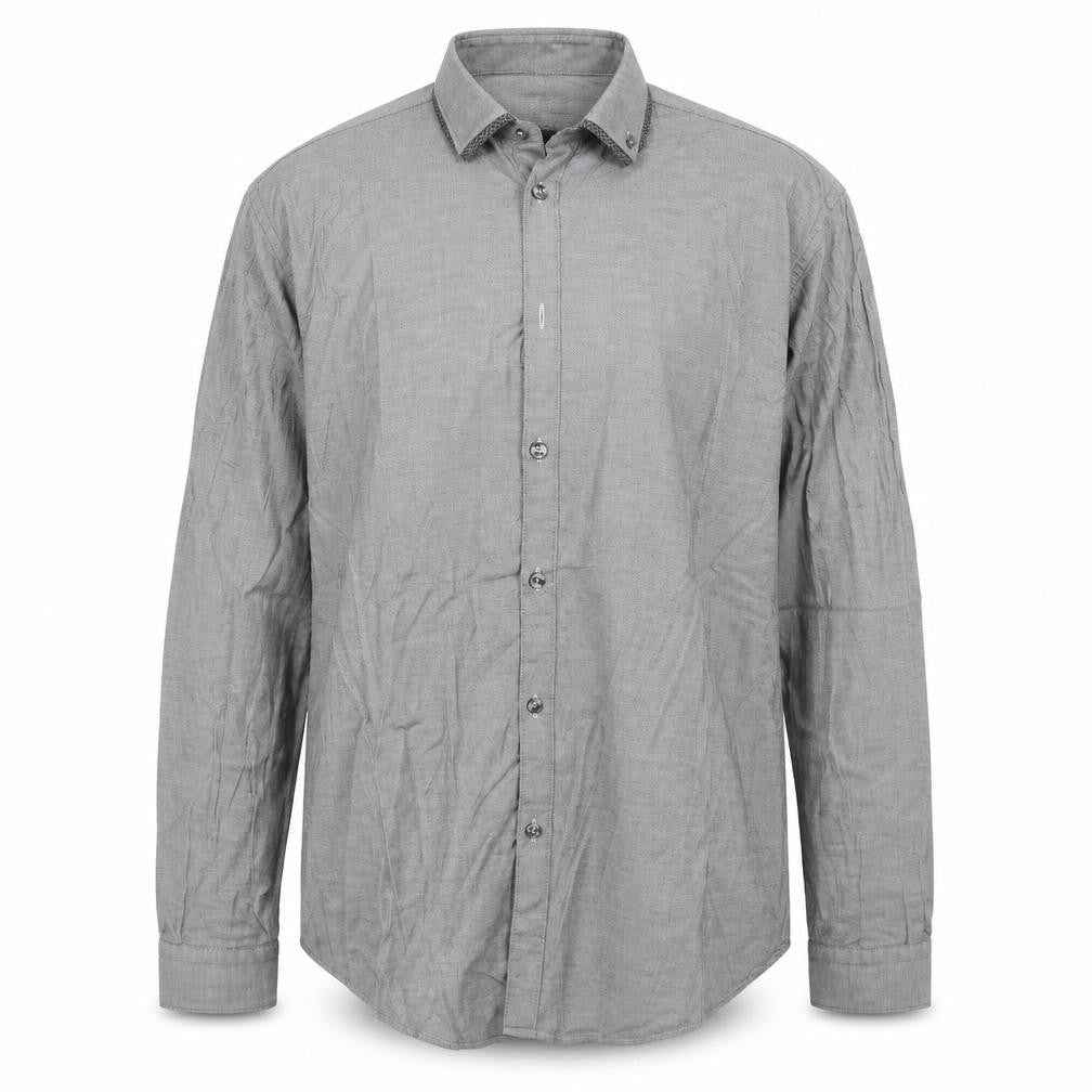 Zara Mens Grey    Button-Up Size L