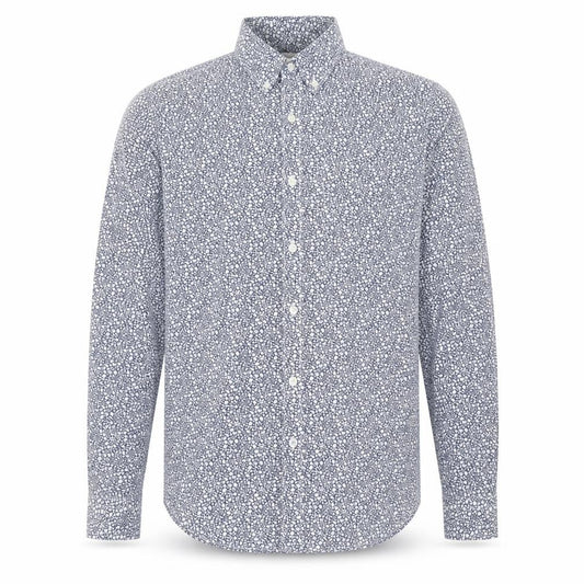 Gap Mens Blue Floral   Button-Up Size S